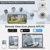 iCSee E27 Wireless Smart Surveillance Binocular Camera with Mobile Remote Monitoring