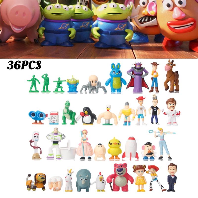 Toy Story 4 Collectible Figures Set Includes Woody, Buzz Lightyear, And More!