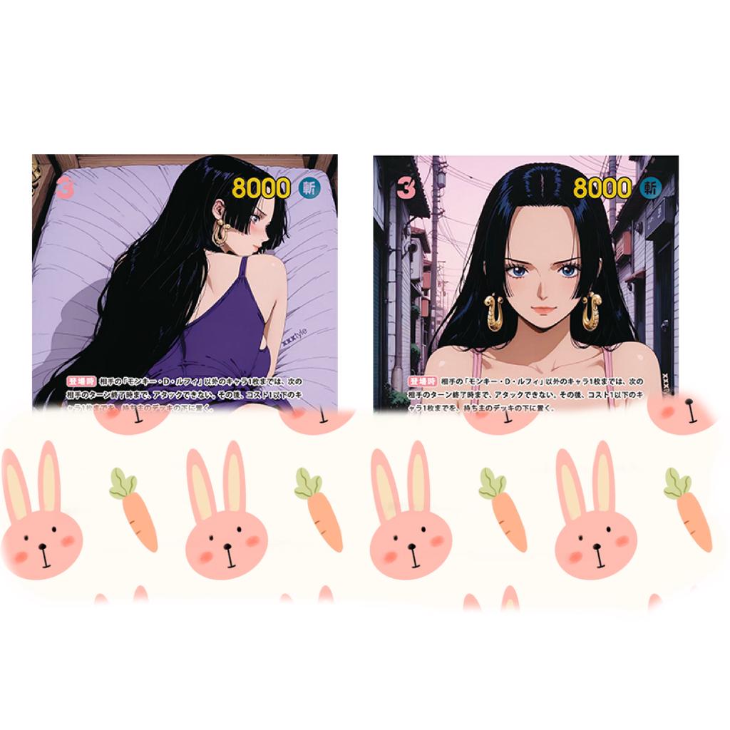 Bastel-One Piece Opcg Nami Boa·Hancock Yamato Selbstkontrolle Sammle Unterschrift Sammel-Trading-Flash-Karte Anime-Cartoons Weihnachtsgeschenk