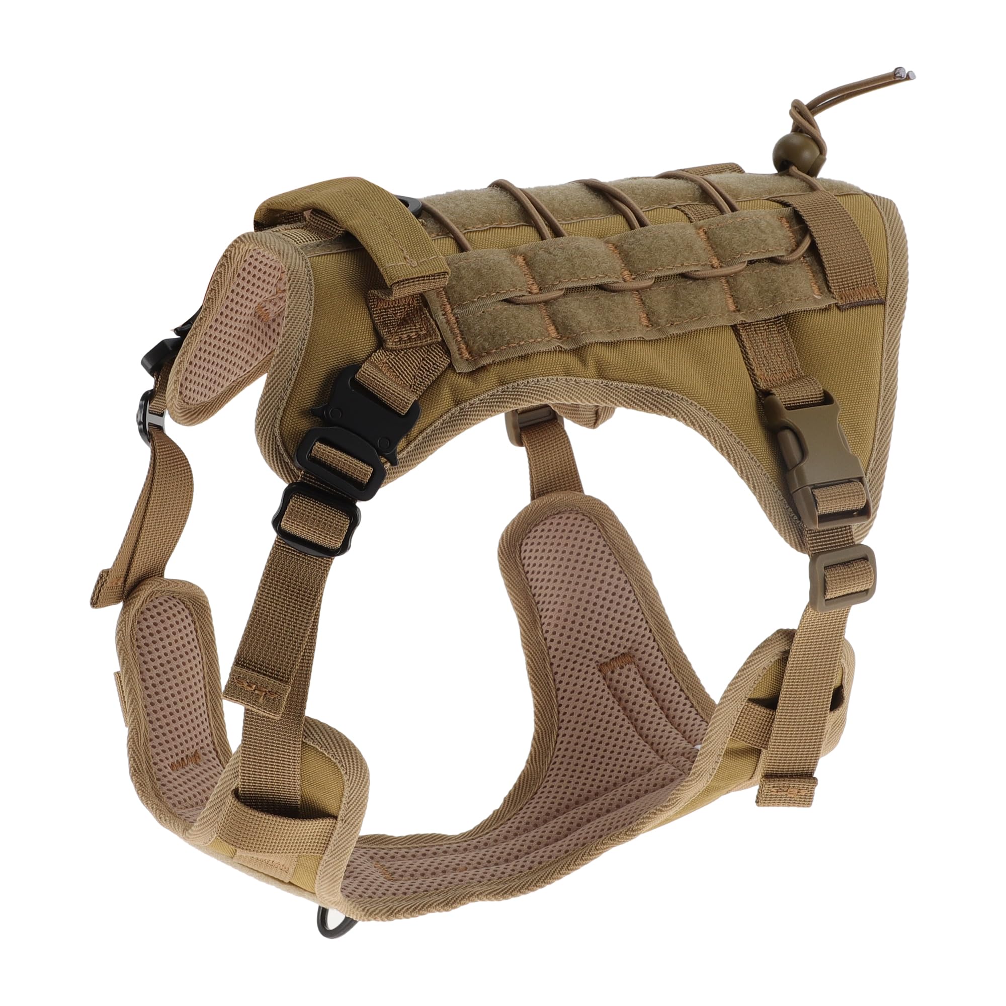 

RENEWREVITAL Dog Mesh Design Dog Nople Dog Hiking for and Large Medium Size Harness, Harness, Vest, Harness, Small, Medium, Dogs, Khaki,