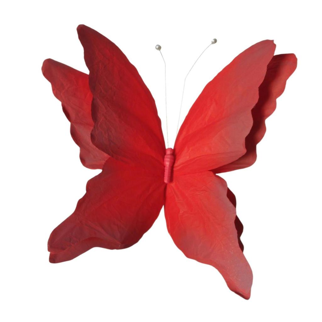 Artificial Butterfly Butterfly Wall Decal Removable DIY Wall Art Sticker Mariage