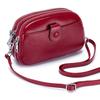 Crossbody kabelky pro ženy Dámská taška na mobilní telefon z pravé kůže Mini Dámská taška na jedno rameno Messenger z prémiové hovězí kůže