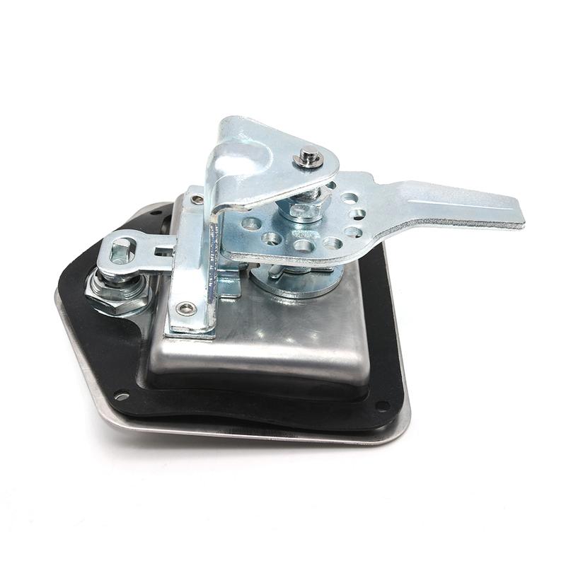 1pc Stainless Steel RV Paddle Door Toolbox Lock Flush Mount + 2 Keys Yacht Door Lock For RV Motorhome Trailer Fire Trucks Parts