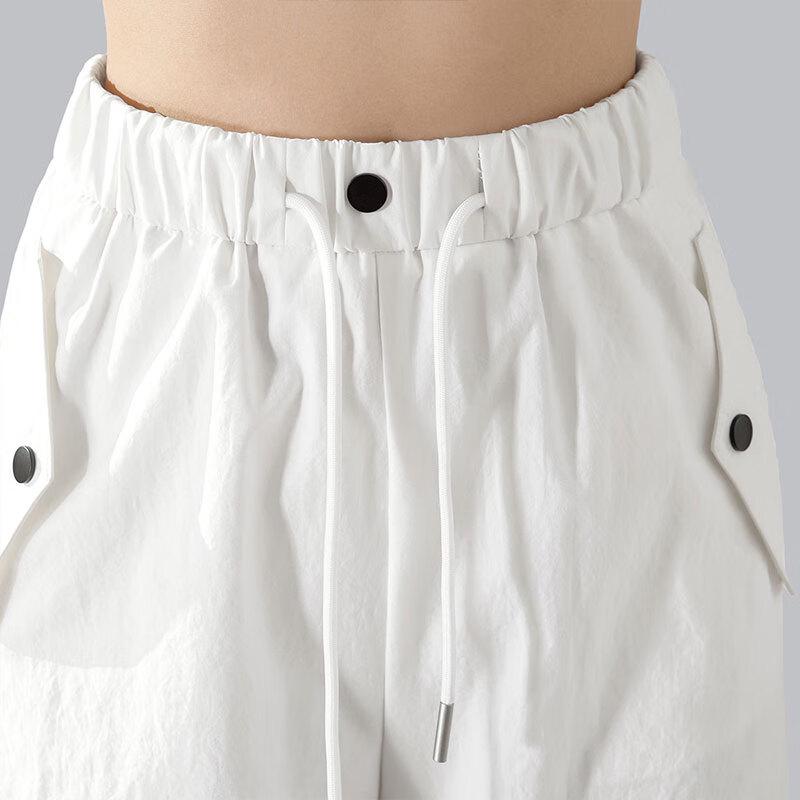 Women's Loose Fit High-Waist Cargo Casual Pants