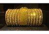 Mermaid handmade diamond-encrusted evening bag foreign trade empty metal hard box full of diamonds hand bag for women Stone Clut