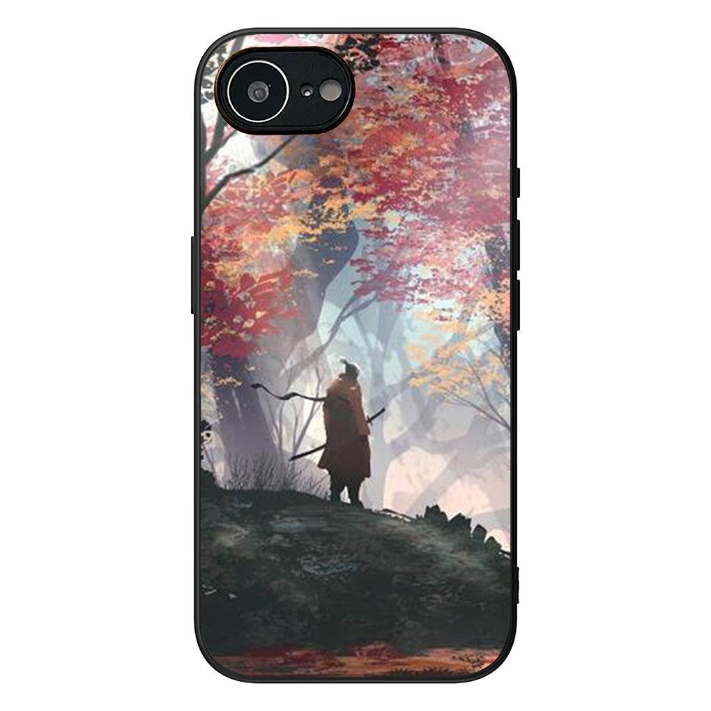 Japan Samurai Skeleton Skull Chinese Style Phone Cover for Xiaomi Redmi Note 12 11 10 Pro 10A 10C 12C 14C A4 Note12 5G Soft Case