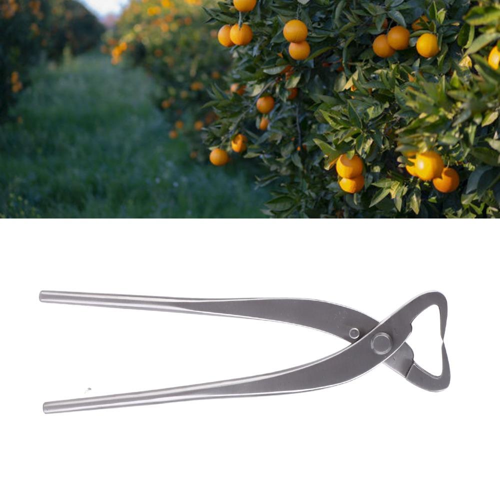 Ergonomic Handle Trunk Splitter Stainless Steel Concave Cutter Professional Bonsai Tool