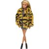 Winter Dress Doll Overcoat Casual Wear Doll Plush Coat Children Gifts Doll Clothes  BJD Doll