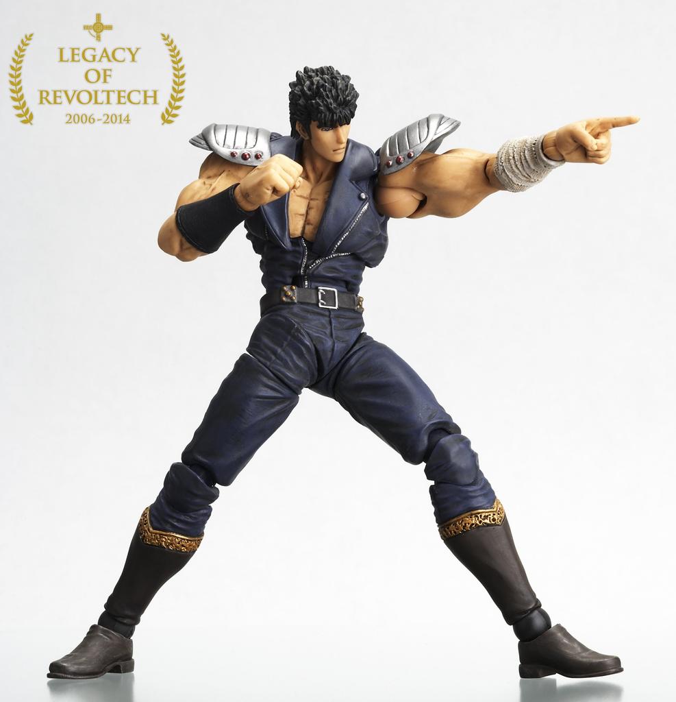 Legacy of Revoltech Fist of the North Star Approximately 140mm ABS PVC Painted Action Figure Kenshiro, & LR-001