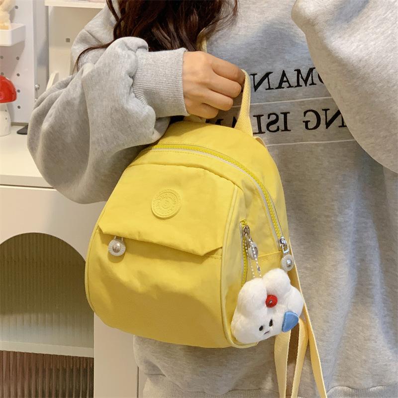 Japanese backpack women's new mini lightweight student travel small backpack junior high school students outdoor mountaineering bag