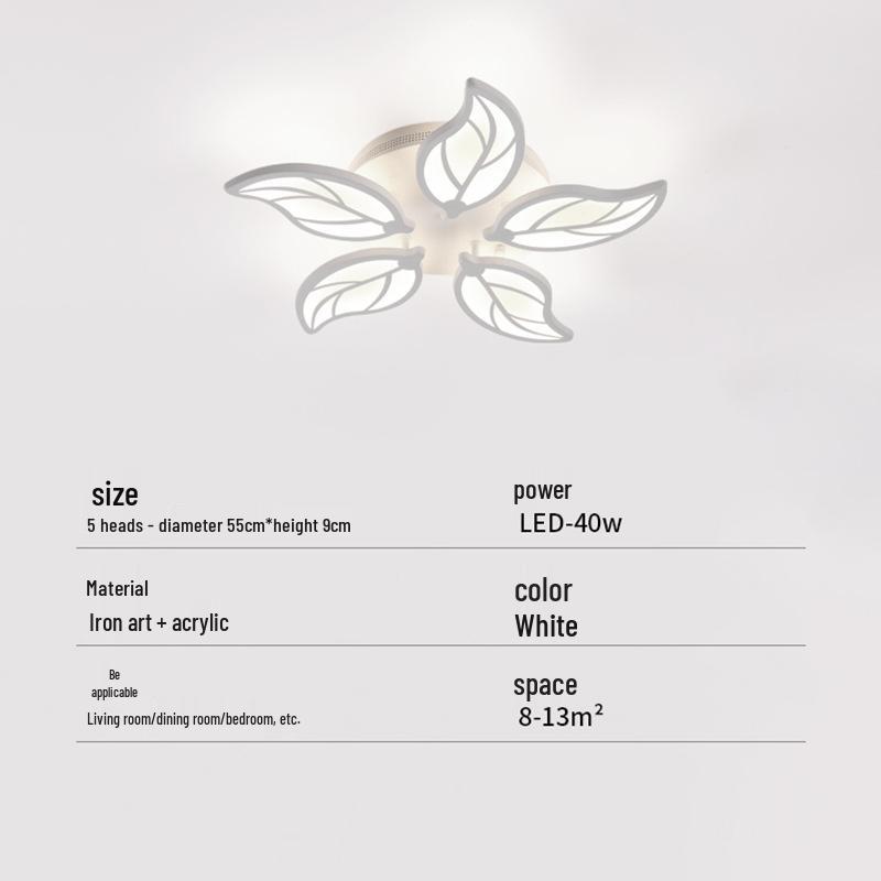 Elegant Modern LED Nordic Ceiling Lamp for Living Room, Bedroom, and Restaurant