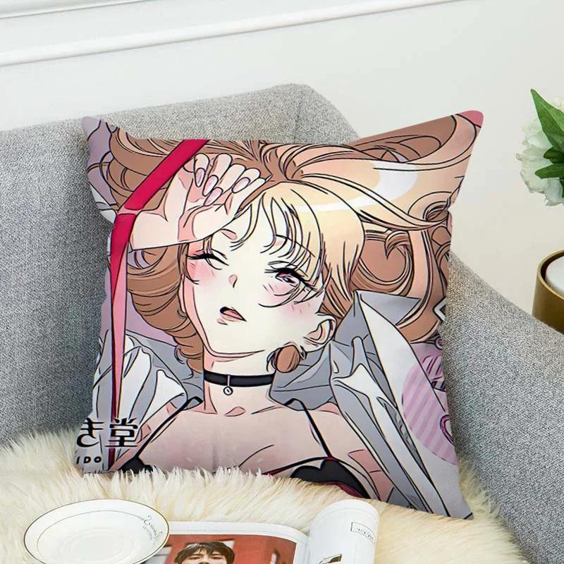 Pillowcases 40*40 Decor Marin Kitagawa Pillow Cases Decorative Cushion Covers for Pillows Pillowcase 45*45 Room Cushions Cover