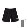 Li Ning Sportshorts Unisex Schwarz AKST996-1
