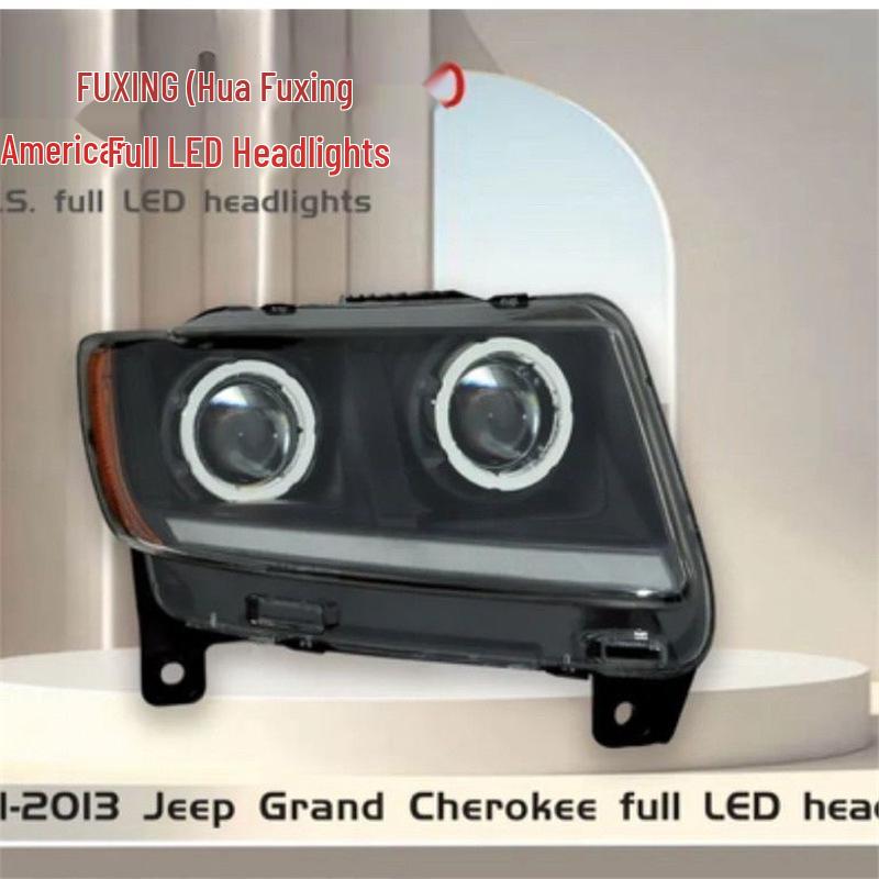 

Jeep Grand Cherokee Super Bright LED Headlight Lens Adapter Driver Side