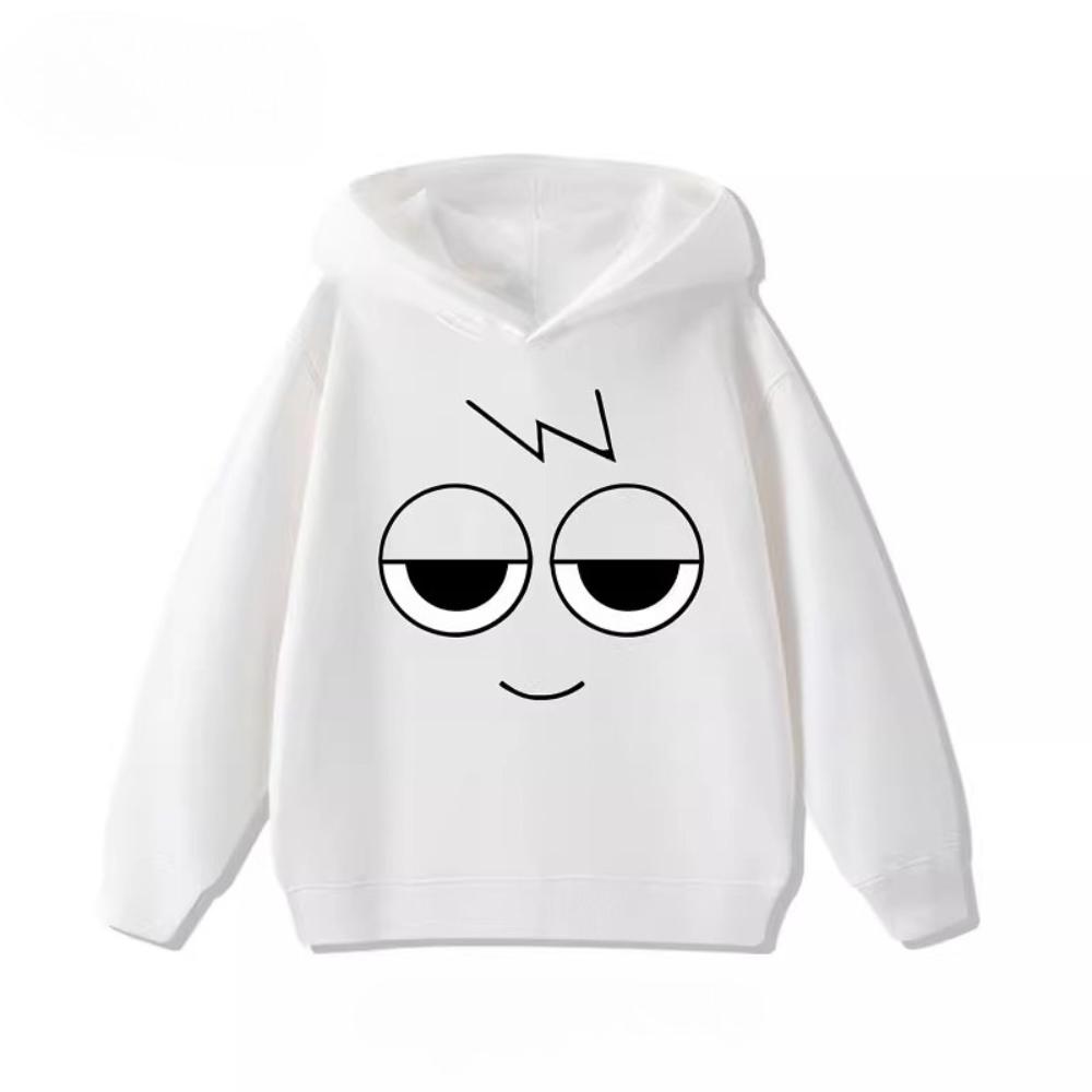 Sprunki Music Rhythm Box Peripheral Children's Hoodie Sweatshirt Boy and Girl Clothing Autumn and Winter Warm Children's Clothes
