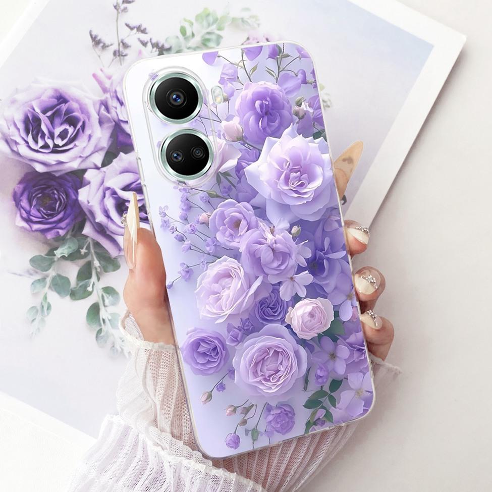Clear Casing For Huawei Nova 10SE BNE-LX1 BNE-LX3 BNE-AL00 Cover For Huawei Nova 10 SE Case Fashion Butterfly Funny Cute Painted