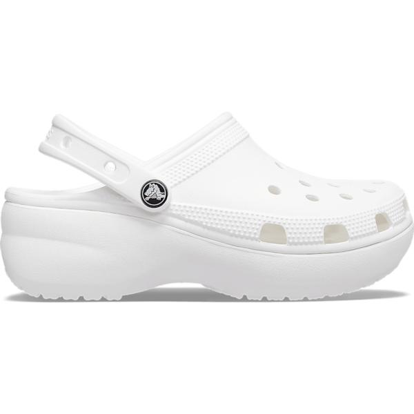 Crocs Classic Platform Clogs Woman White 206750 100