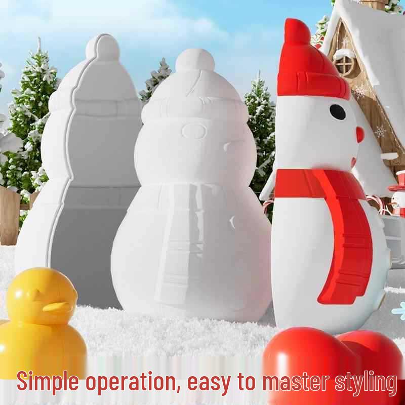 Kids' Duck Snowball Mold - Essential Winter Toy for Snowball Fights