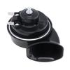 DC 12V 115dB Universal Car Horns Signal Single Sound ABS Snail Horn Claxon Fit for Motorcycles Bicycles Automobiles Cars Vehicle