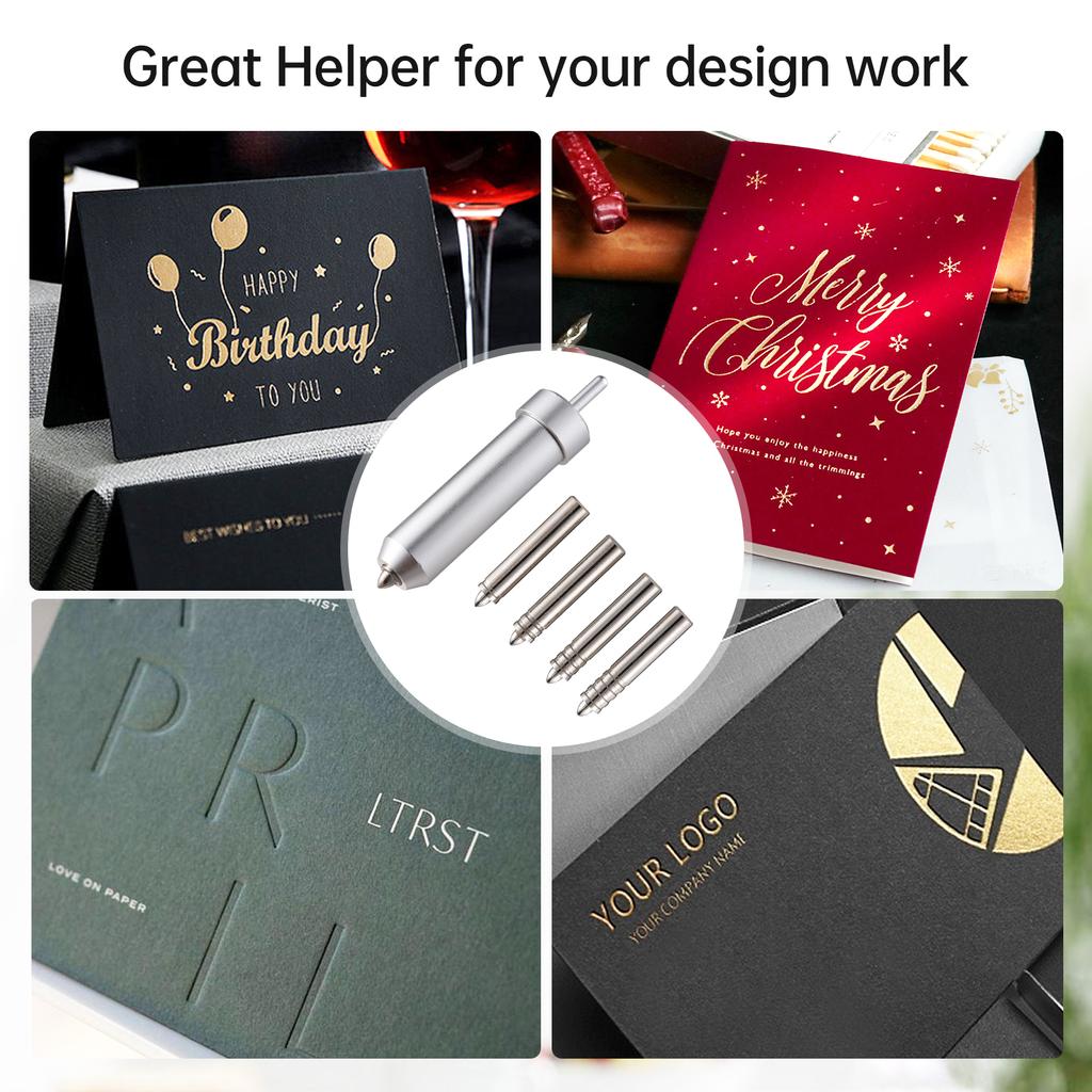 Foil Transfer Tool Replacement 4in1 for Cricut JOY Plotter Tools for DIY Embellishing Cards