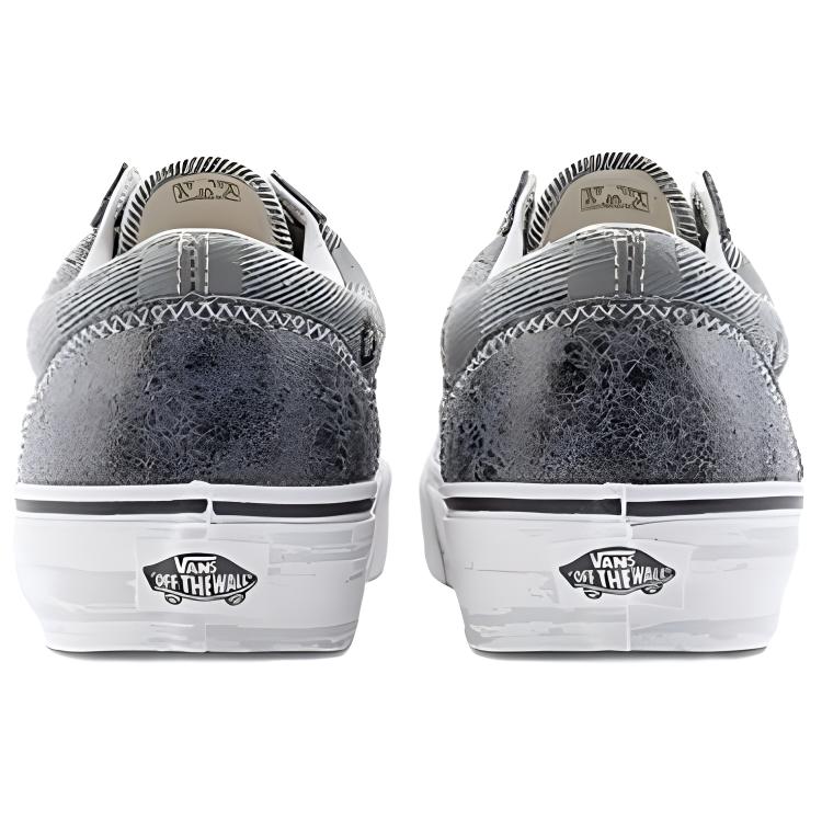 Vans Hirono X  Ua Style 36 Fun Print Low-Top Skate Shoes Unisex Sneakers Gray VN000CDEN43