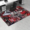 1pc Football,AC Milan,Fans Office Carpet Soft Polyester Entrance Carpet Washable Non slip Machine Wa