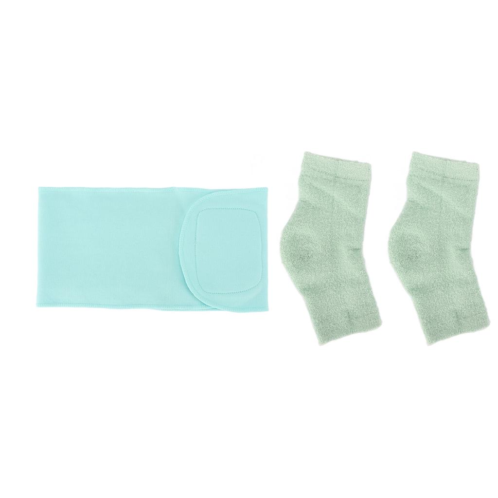 Moisturizing Gel Heel Sleeves Nourishing Softening Cracked Skin Reusable SPA Neck Wrap Mask
