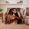 Lana Del Rey (14) Soft Warm Flannel Blankets Comfortable Blanket for Home Decoration Gifting