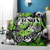 240Gm2 Football Style Customize Your Name Outdoor Blanket Suitable For All Seasons Comfortable And Warm Soft Blanket Suitable For Travel Gifts For