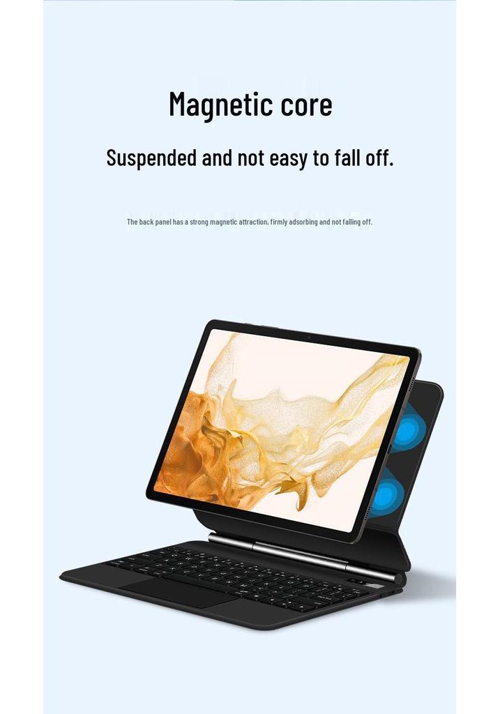 Compatible with Huawei MatePad Pro 12.2 / Air 12: Floating Magic Bluetooth Keyboard for Tablets