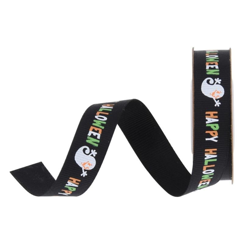 Practical Halloween Gift Wrapping Ribbons Essential Halloween Ribbon Accessory for Creative Costume Making and Decors