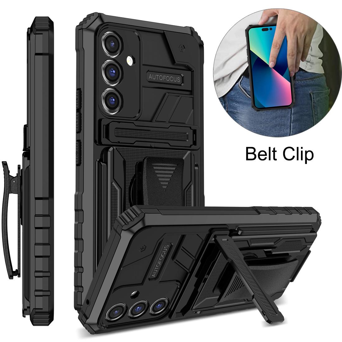 

FOR Galaxy A52 A32 A12 A22 A02, ShockProof Heavy Duty Armour Tough Stand Case With Belt Clip For Samsung Galaxy A72 5G/4G cases A22 4G&Case & Holder