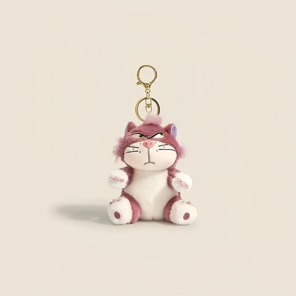 Premium-Quality Cute First-Class Lucifer Premium-Quality Cat Superior-Grade Keychain Superior-Grade Anime-Show Superior-Grade Motion-Picture Stuffed