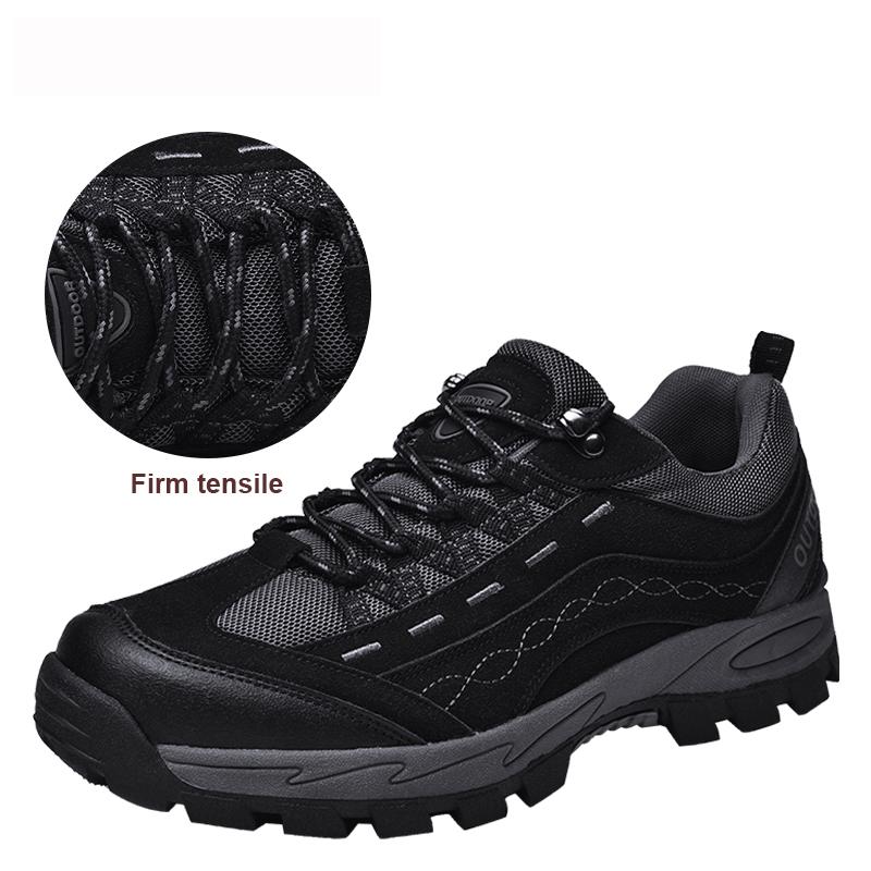 Summer Men Casual Sneakers Breathable Mesh Shoes Mens Non-Slip Outdoor Hiking Shoes Mens Climbing Trekking Shoes Zapatos Hombre