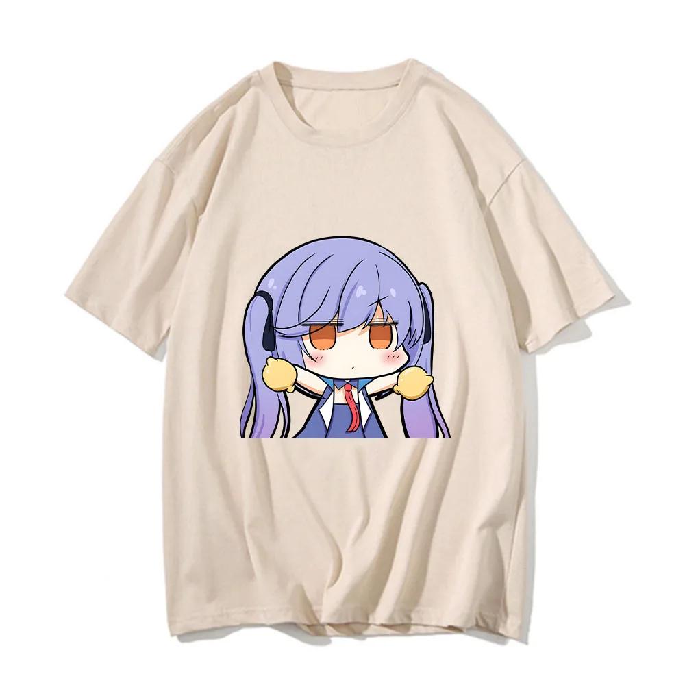 Azur Lane Essex Kawaii Cartoon Graphic Print Tshirt Unisex Harajuku Aesthetic Tops Blouse 2023 New Korean Y2k Tee Female Clothes