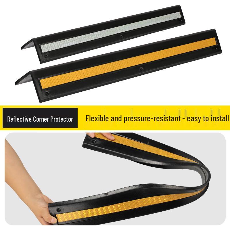 Reflective Rubber Corner Protector