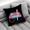 Retro VHS Video Tape Cassette Throw Pillow Case For 50x50cm 40x40cm 55x55cm 45x45cm 30x30cm Square Bedroom Pillowcase Cover