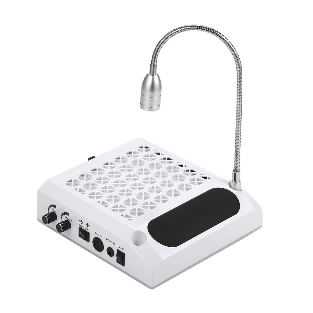 Nail Lamp+Nail Dust Collector Nail Drill Machine Dust Suction Cleaner Nails Art Salon Tools