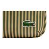 Lacoste Fashion Striped Zipper Shoulder Crossbody Bag Unisex bags Yellow NU4866NZ-Q96