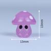 7Pcs Micro Landscape Ornaments, Luminous Mushroom Elf Figurines, Simulated Resin Handicrafts For Landscape Decoration Ornaments