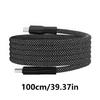 Double Type C to Type C Magnetic Cable PD100W for Enhanceds Device Compatibility and Safety