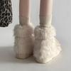 Women Snow Boots Ankle Fur Winter Anti Slip Snow Boot Women's Winter Thick Bottom Short Shoes