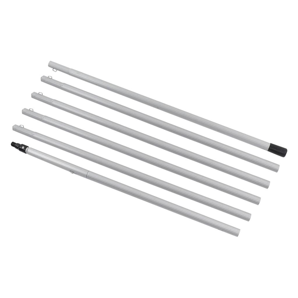 Solar Panel Cleaning Brush Water Fed Pole Kit Outdoor Window Glass Solar Panel Cleaning Extendable