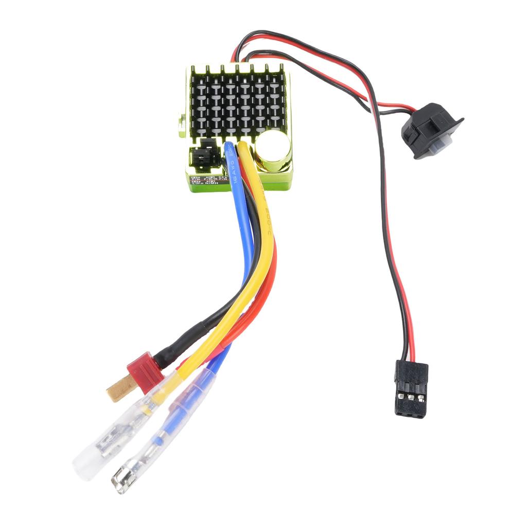 RC Brushed ESC Water Proof 1/10 RC Car Boat Electronic Speed Controller for 540 550 750 Motor