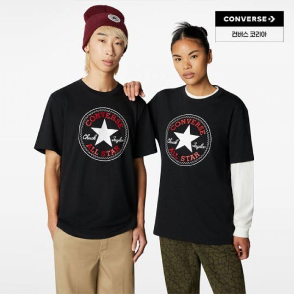 Converse STandard FiT T shirT Black Mch737 023 blacks/90