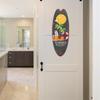 Surfboard Wooden Hanging Sign Ocean Decor Summer Decor Outdoor Decor Summer Theme Wall Decor Beach Signs for Home Cafe Bar Decor