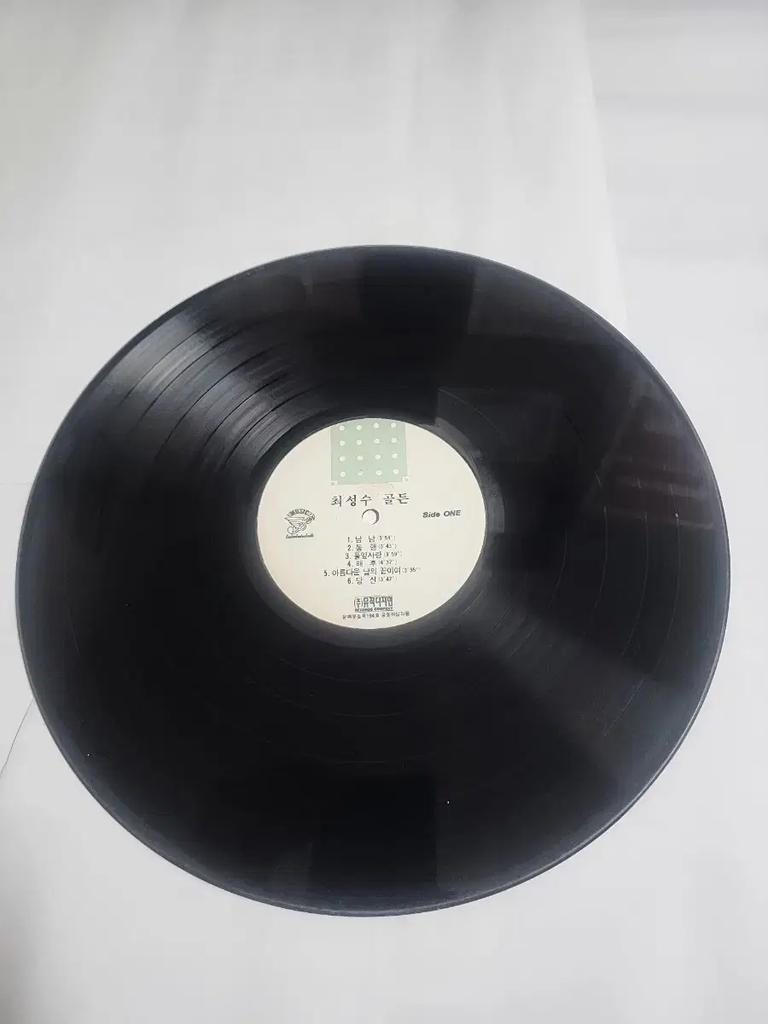 Choi Sung-soo Golden Best LP Record (Free Shipping) Used