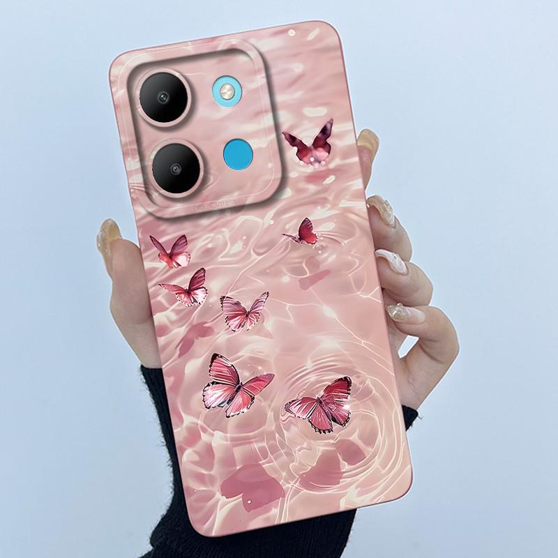 For Infinix Smart 7 X6515 Case Smart 7 HD X6516 Fashion Simplicity Cover Soft Silicone Phone Case For infinix Smart7 Plus Shells