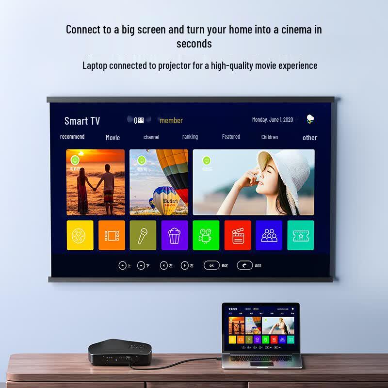SAMZHE HDMI To DVI Bidirectional Video Cable