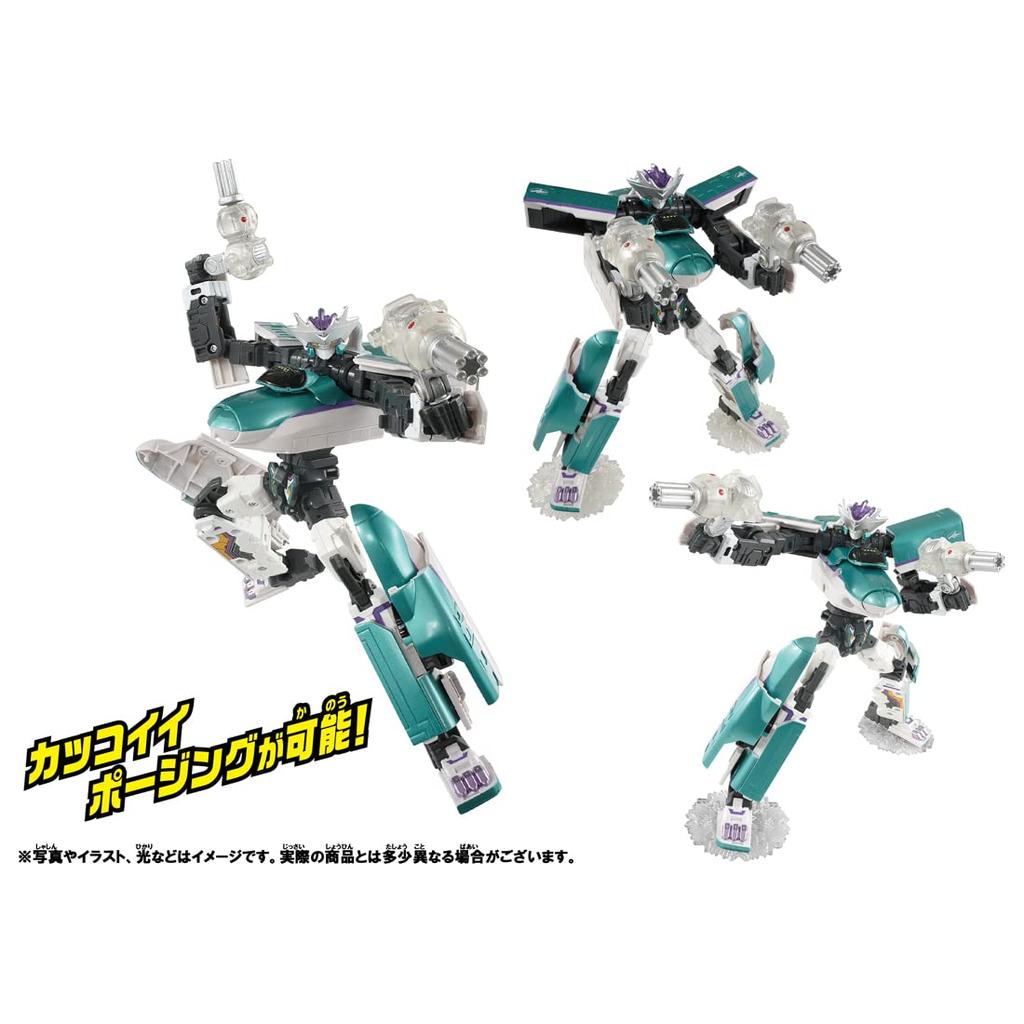 TAKARA TOMY Plarail Shinkansen Transforming Robot Shinkalion Z Shinkalion ZH5 Hayabusa Unisex